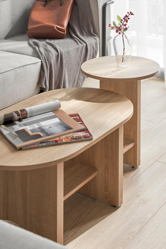 Một chiếc bàn nhẹ nhàng với thiết kế độc đáo